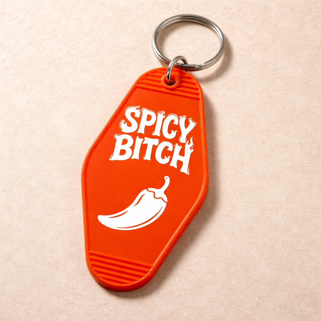 Spicy B--ch Room Keychain - Shady Front