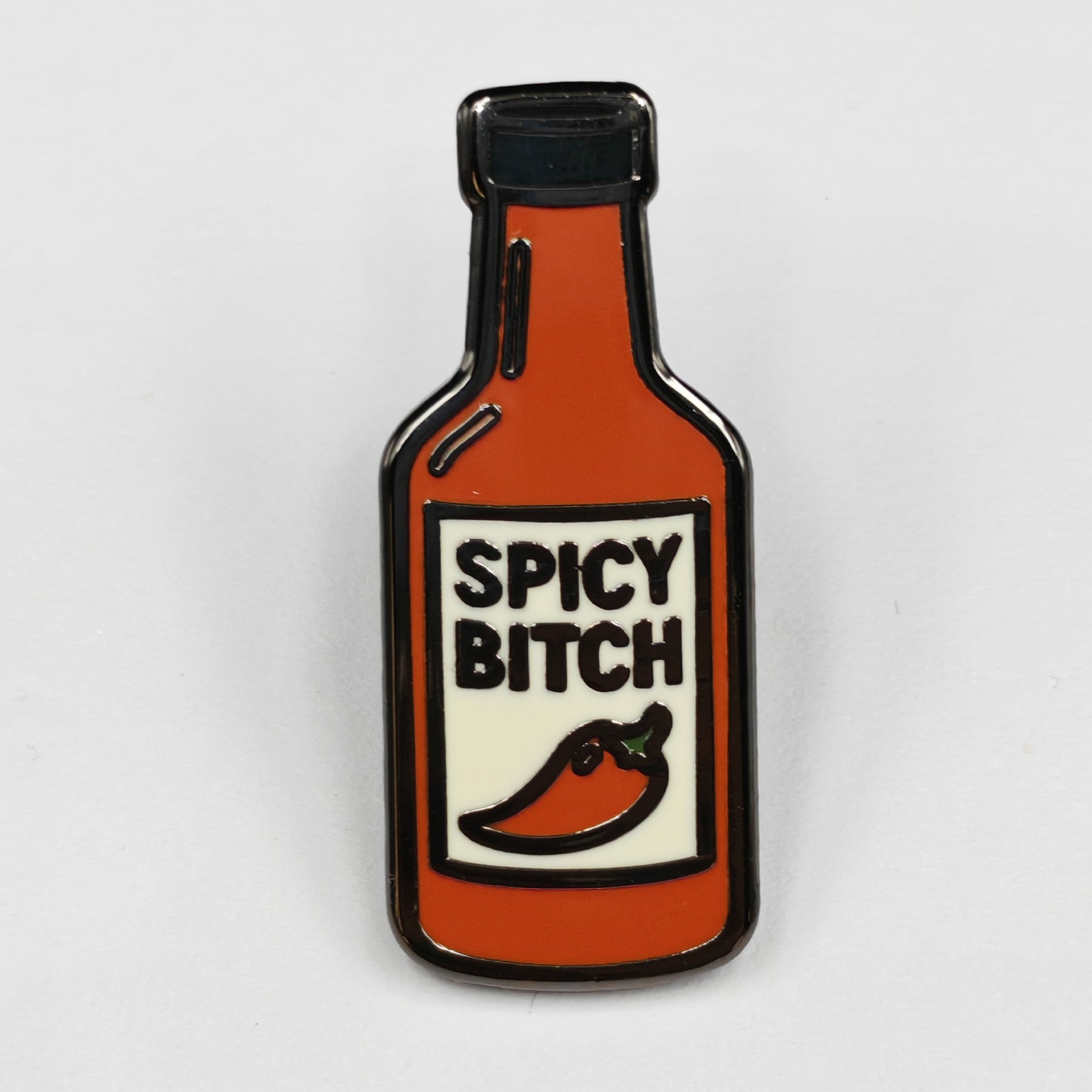 Spicy B-tch Enamel Pin - Shady Front