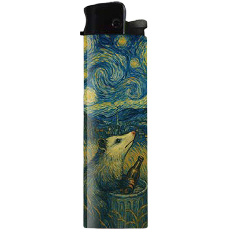 Starry Night From Another Perspective Lighter Wholesale Supplier - Shady Front
