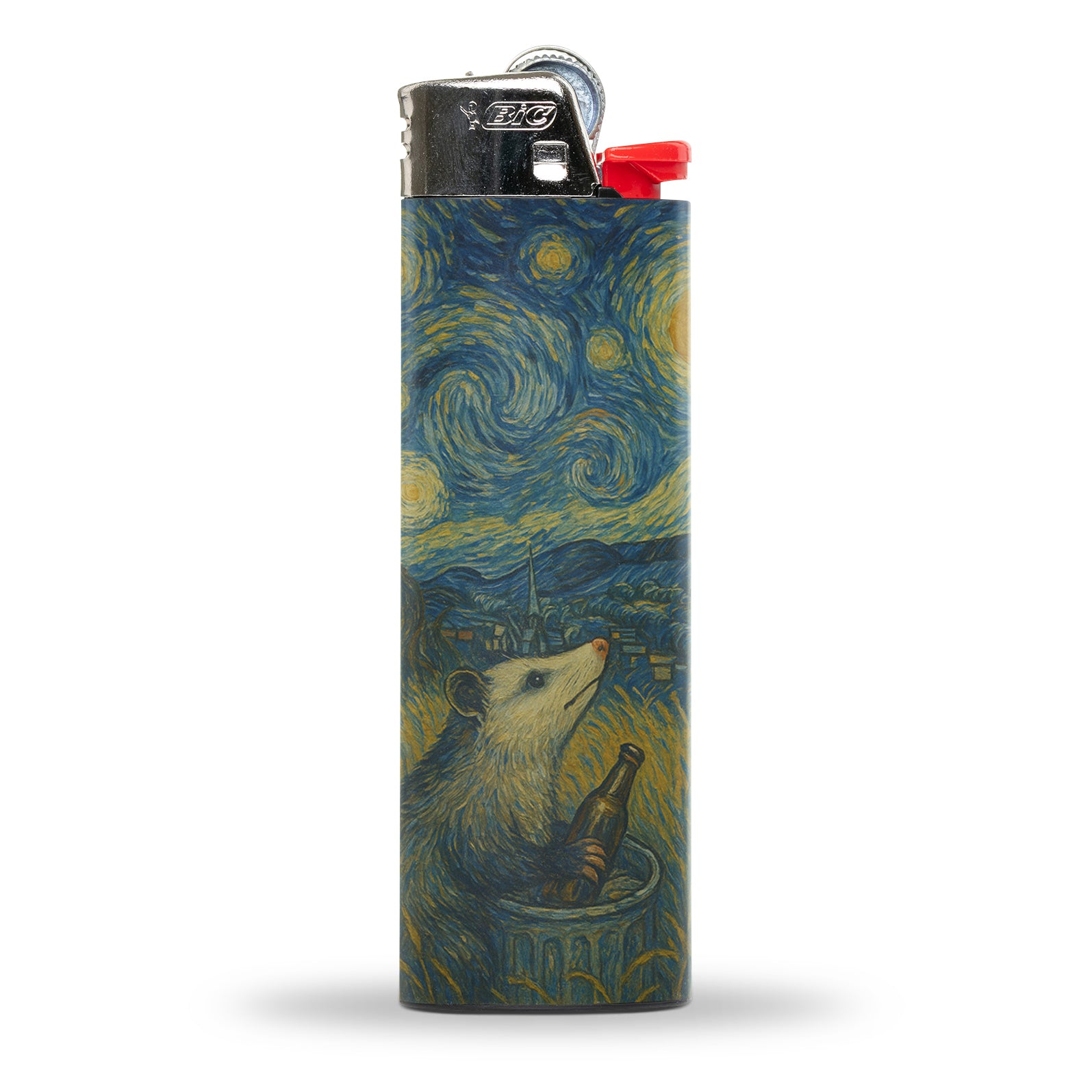 Starry Night From Another Perspective Lighter - Shady Front