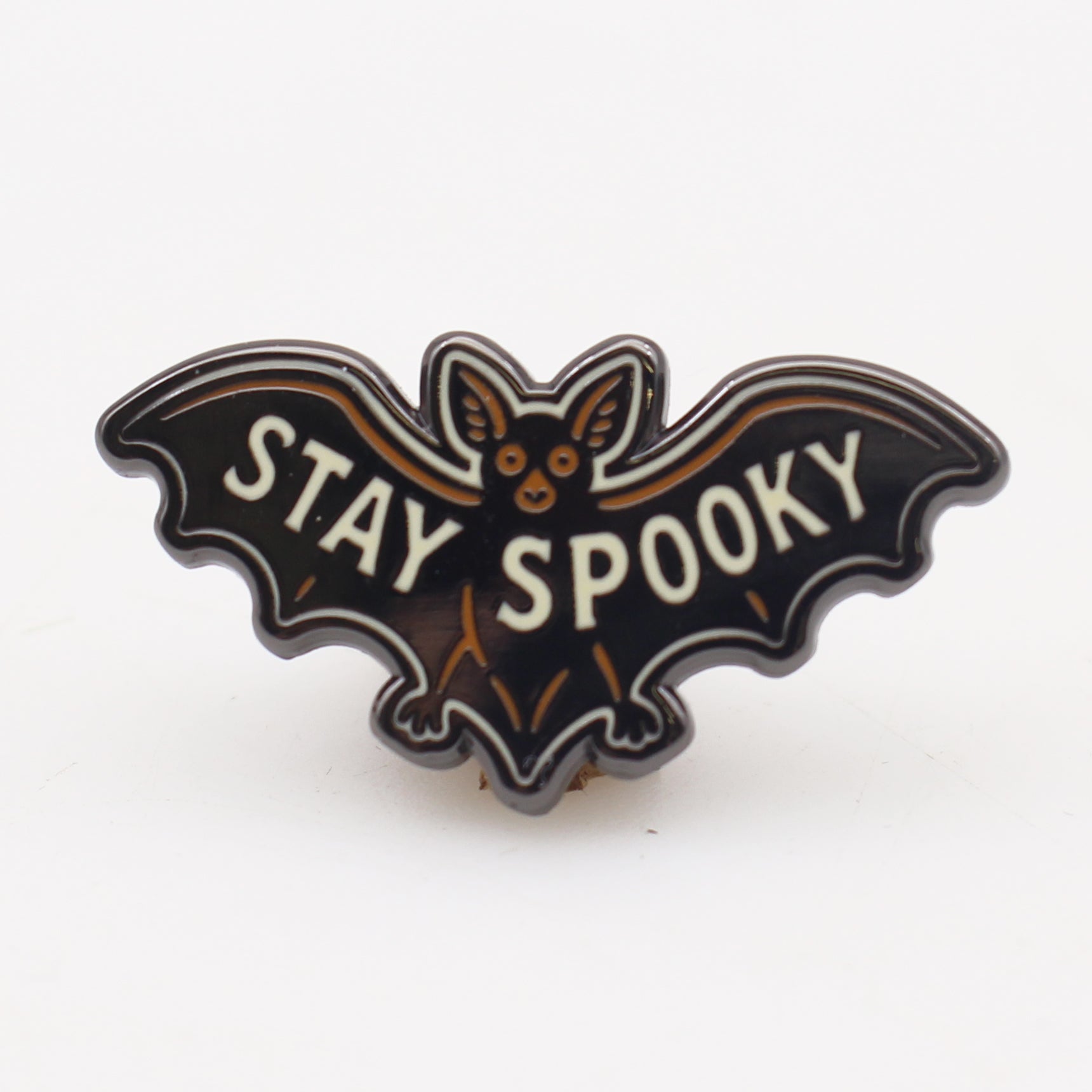 Stay Spooky Bat Enamel - Shady Front