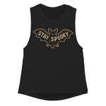 Stay Spooky Bat Girls Tank