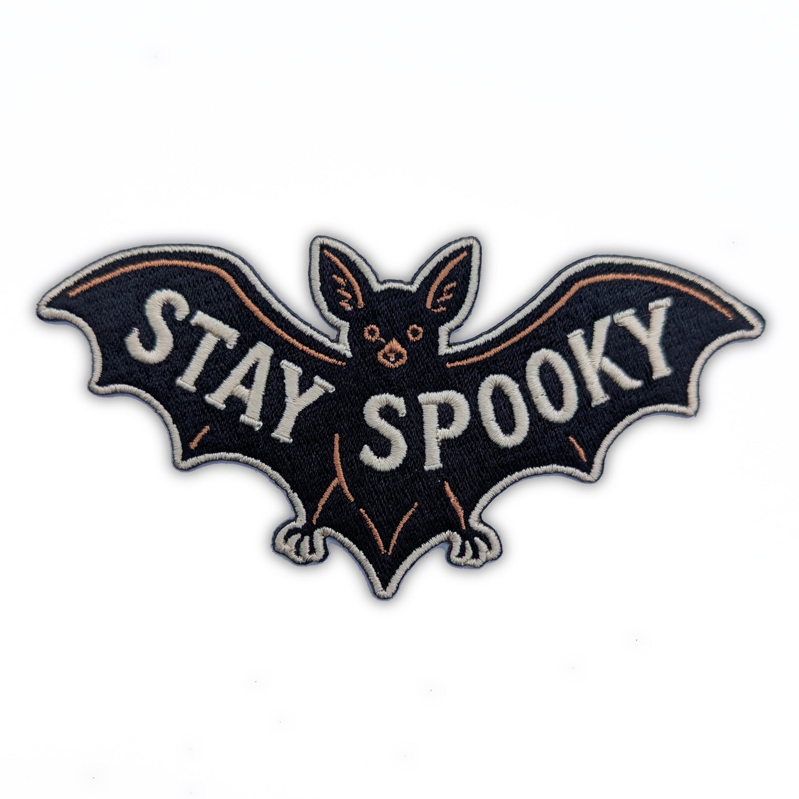Stay Spooky Bat Patch - Shady Front