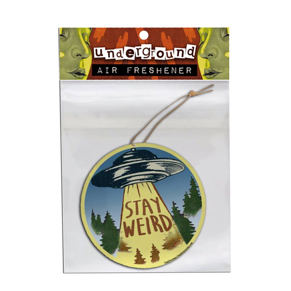 Stay Weird Air Freshener - Shady Front