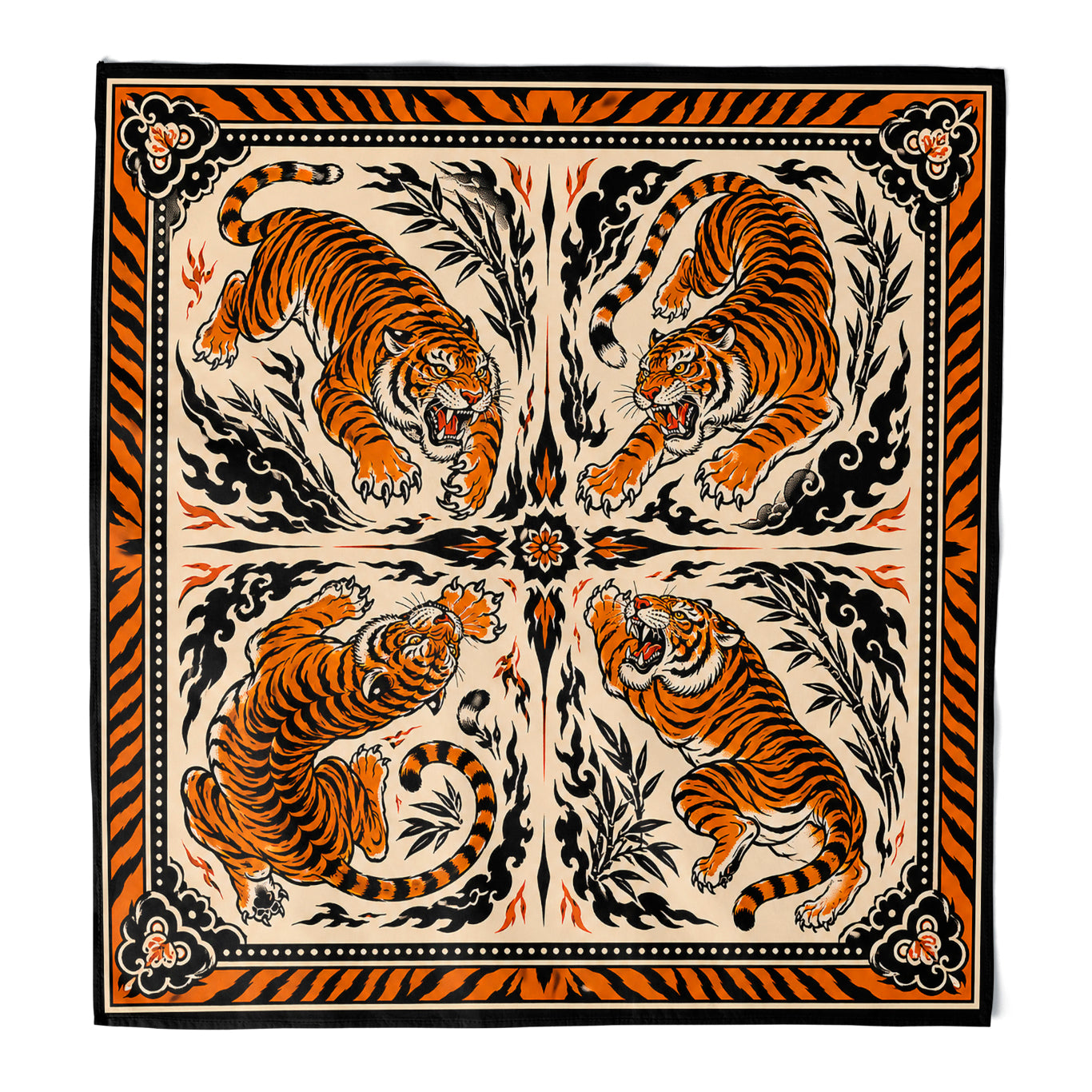 Wholesale Striped Ambush Bandana - Shady Front
