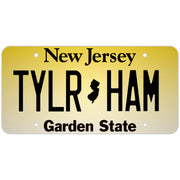 Taylor Ham Decorative License Plate - Shady Front