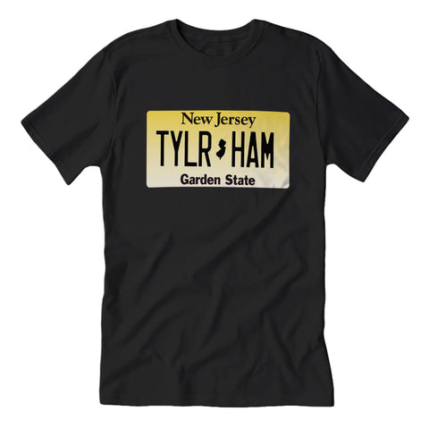 Taylor Ham License Plate Guys Shirt