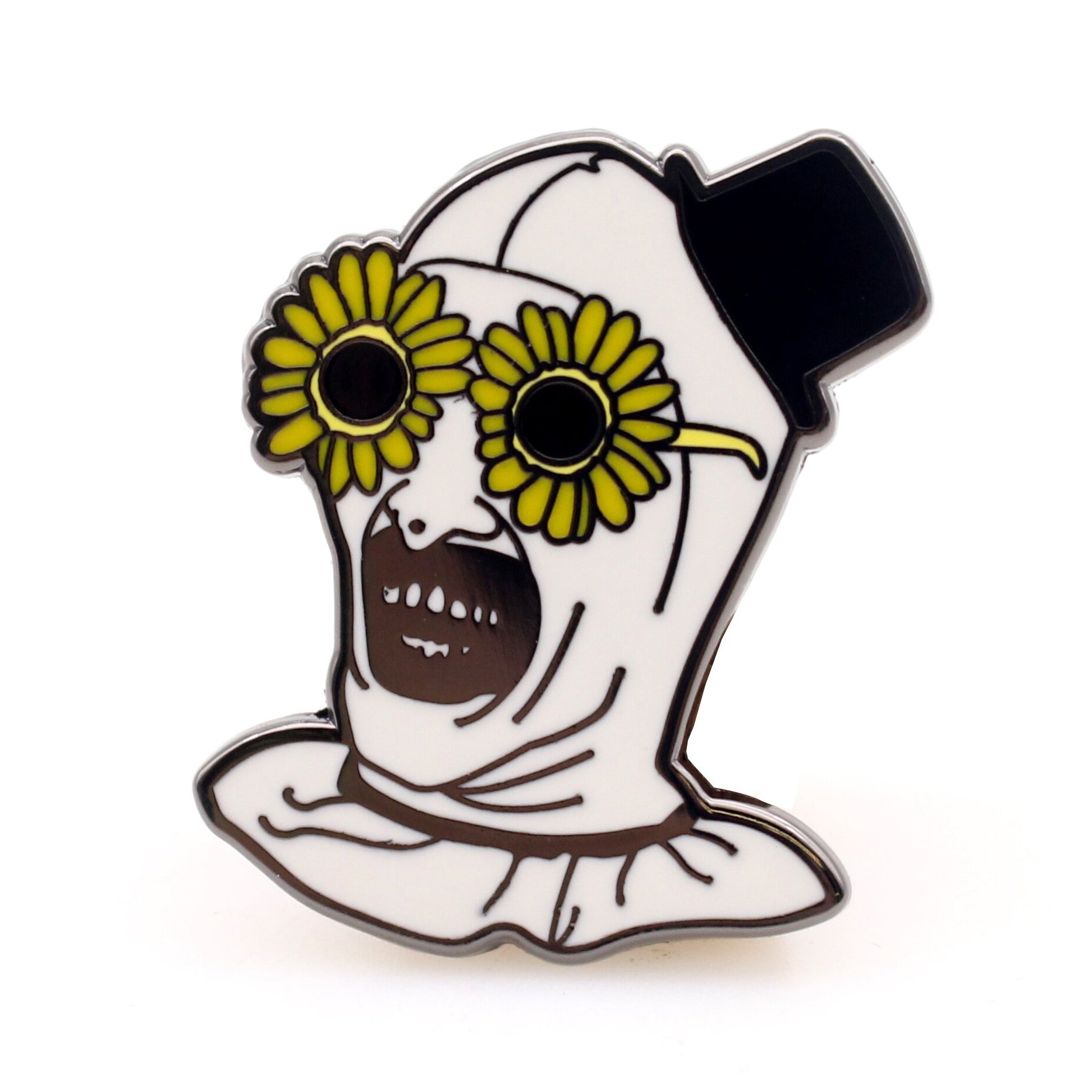 Terrifier Inspired Art the Clown Enamel - Shady Front