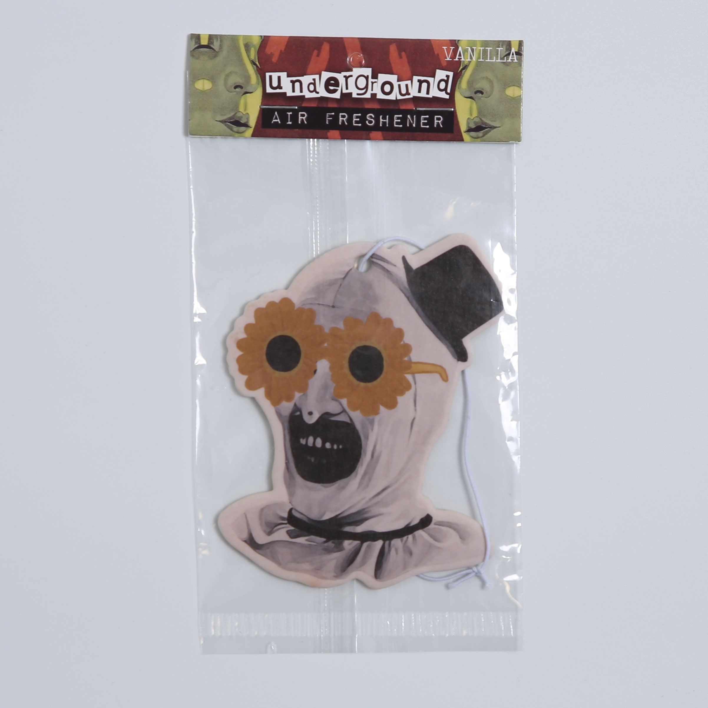 Terrifier "Art the Clown" Inspired Air Freshener - Shady Front