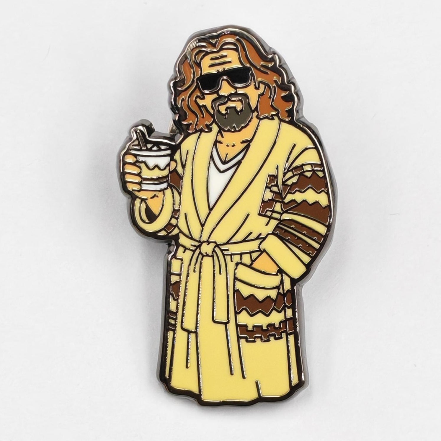 Wholesale The Dude Enamel Pin - Shady Front