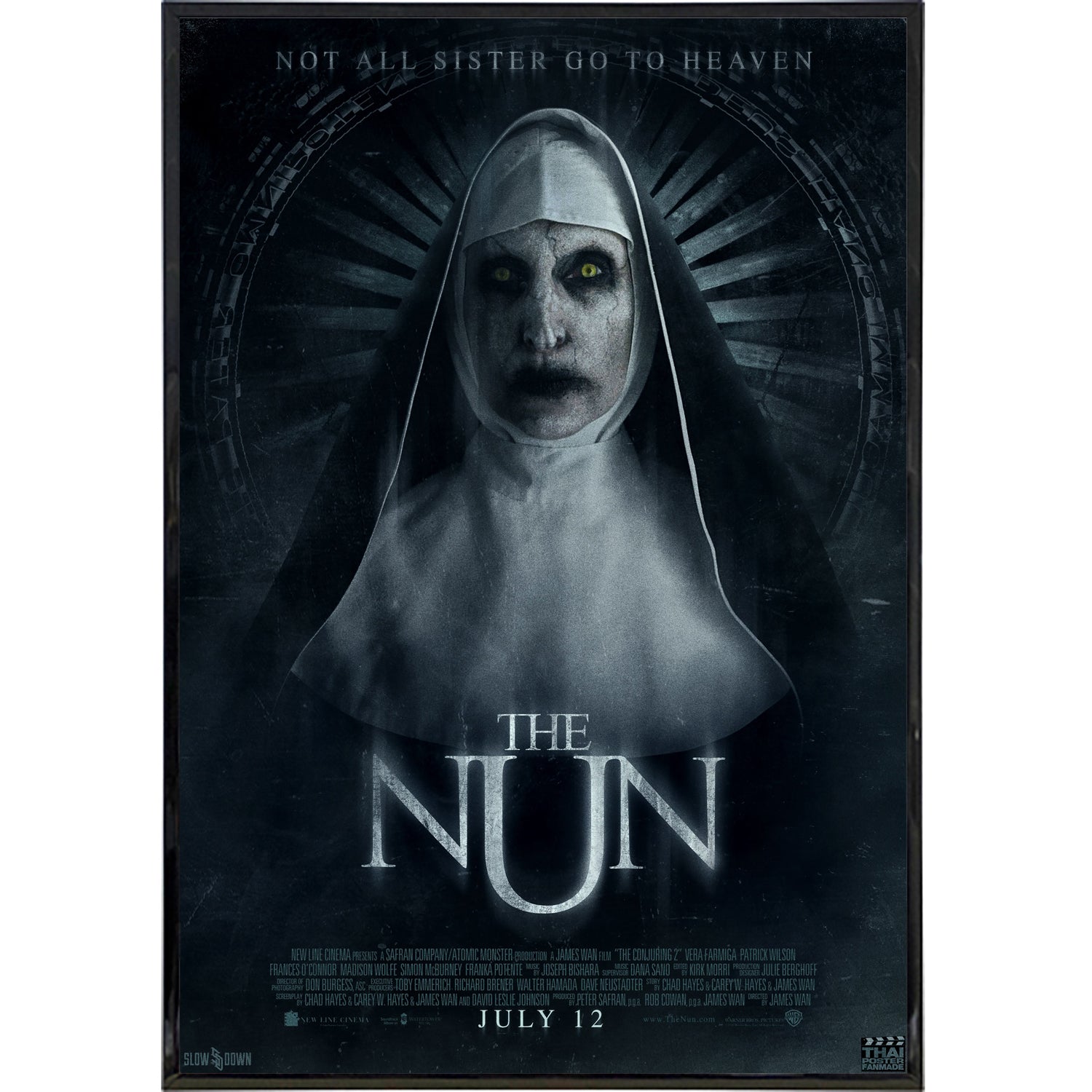 The Nun Film Poster Print - Shady Front