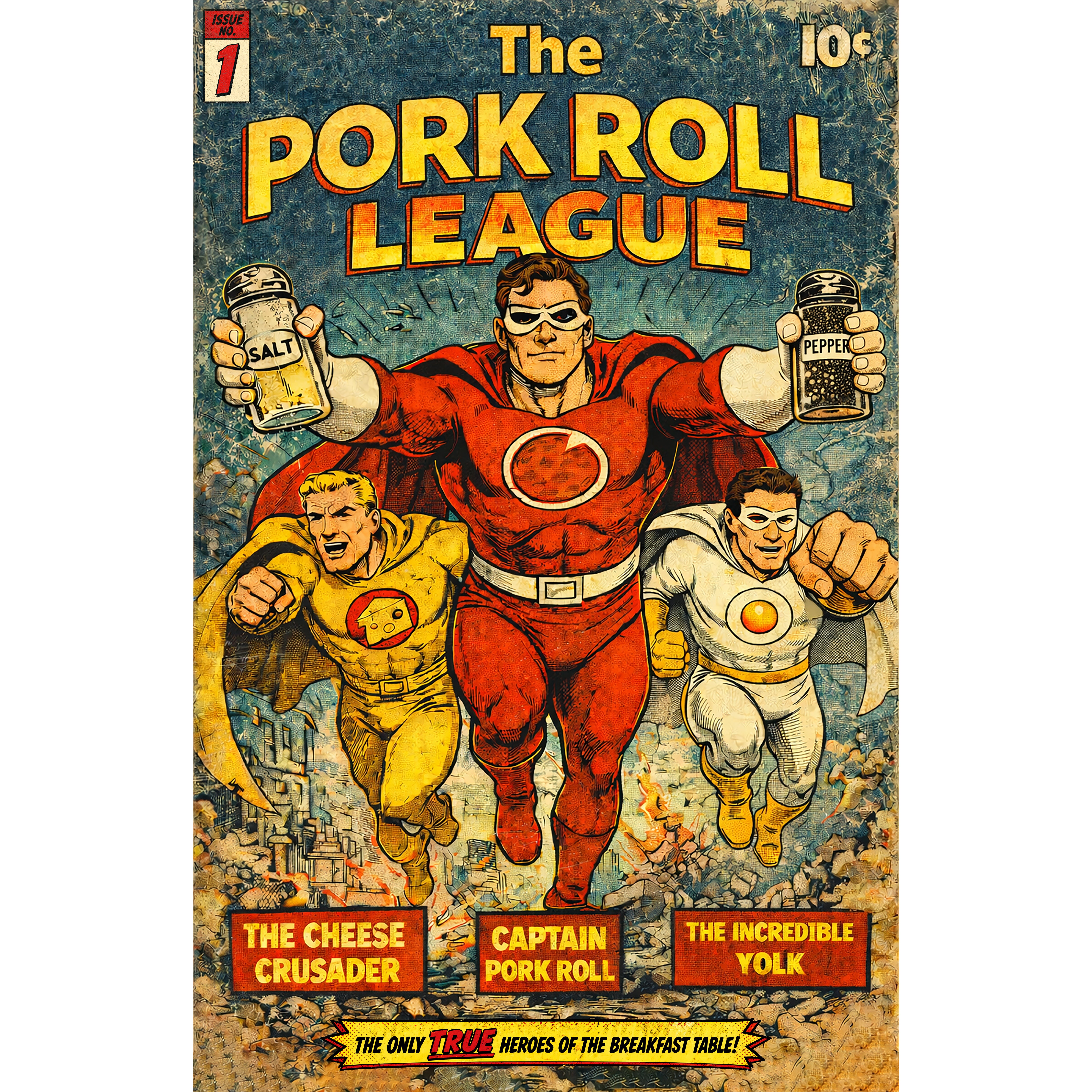 The Pork Roll League Poster Print