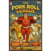 Wholesale The Pork Roll League Poster Print - Shady Front