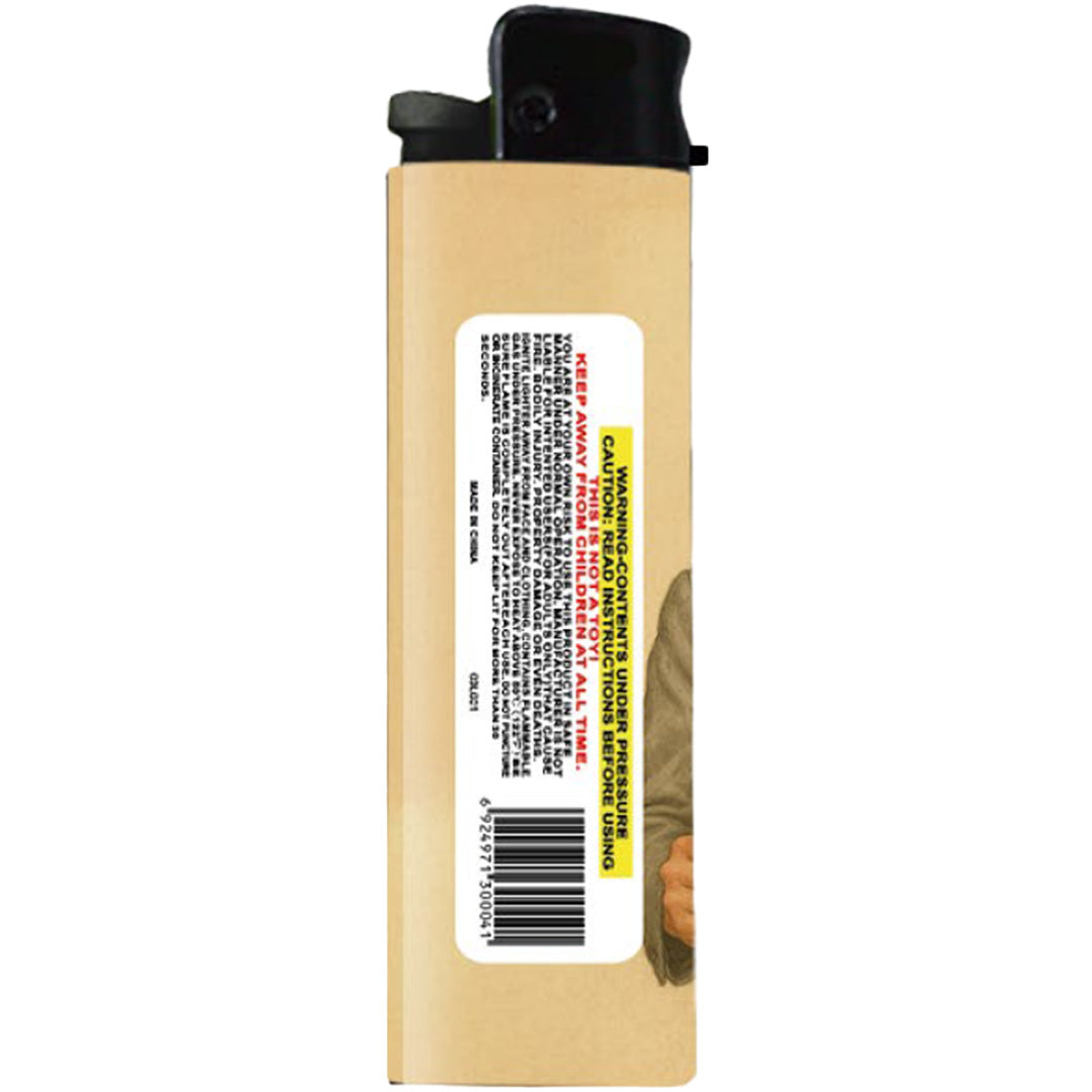 Wholesale "Word of the Day is Fire" Peewee Herman Lighter - Back