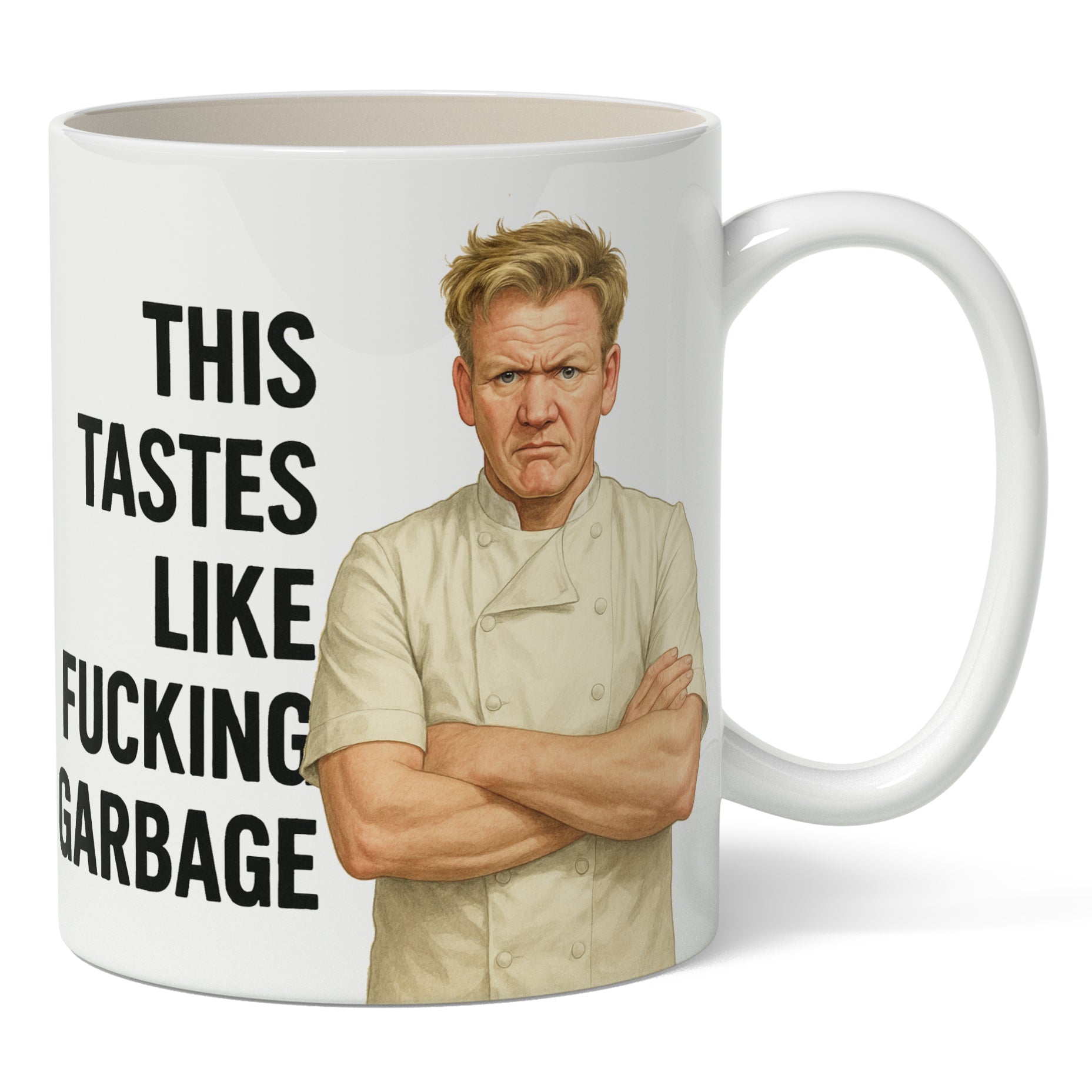 This Tastes Like F--king Garbage Mug - Shady Front