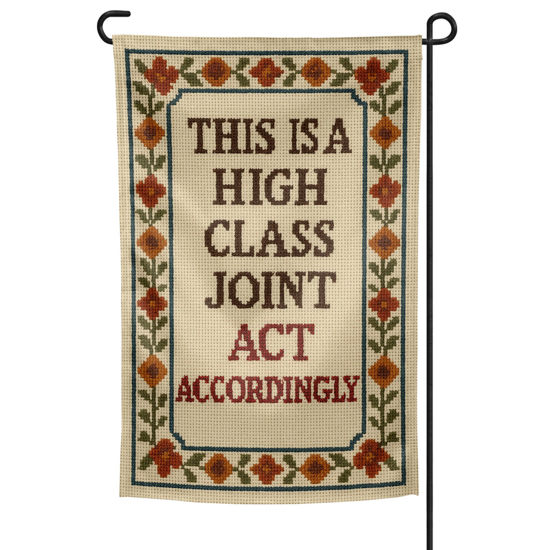 This is a High Class Joint Garden Flag Wholesale Supplier - Shady Front