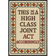 This is a High Class Joint Poster Print - Shady Front