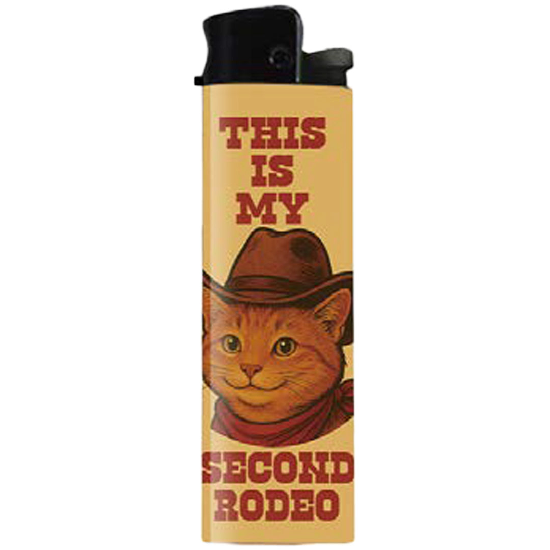 Wholesale This is My Second Rodeo Lighter - Front