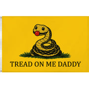 Tread On Me Daddy Flag - Shady Front
