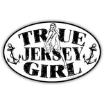 True Jersey Girl Anchors Sticker