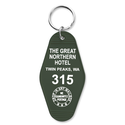 Twin Peaks Great Northern Room Keychain
