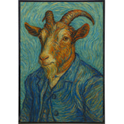 Vincent Van Goat Poster Print - Shady Front