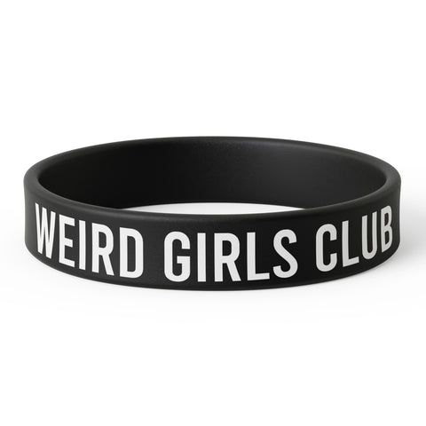 Weird Girls Club Silicone Wristband
