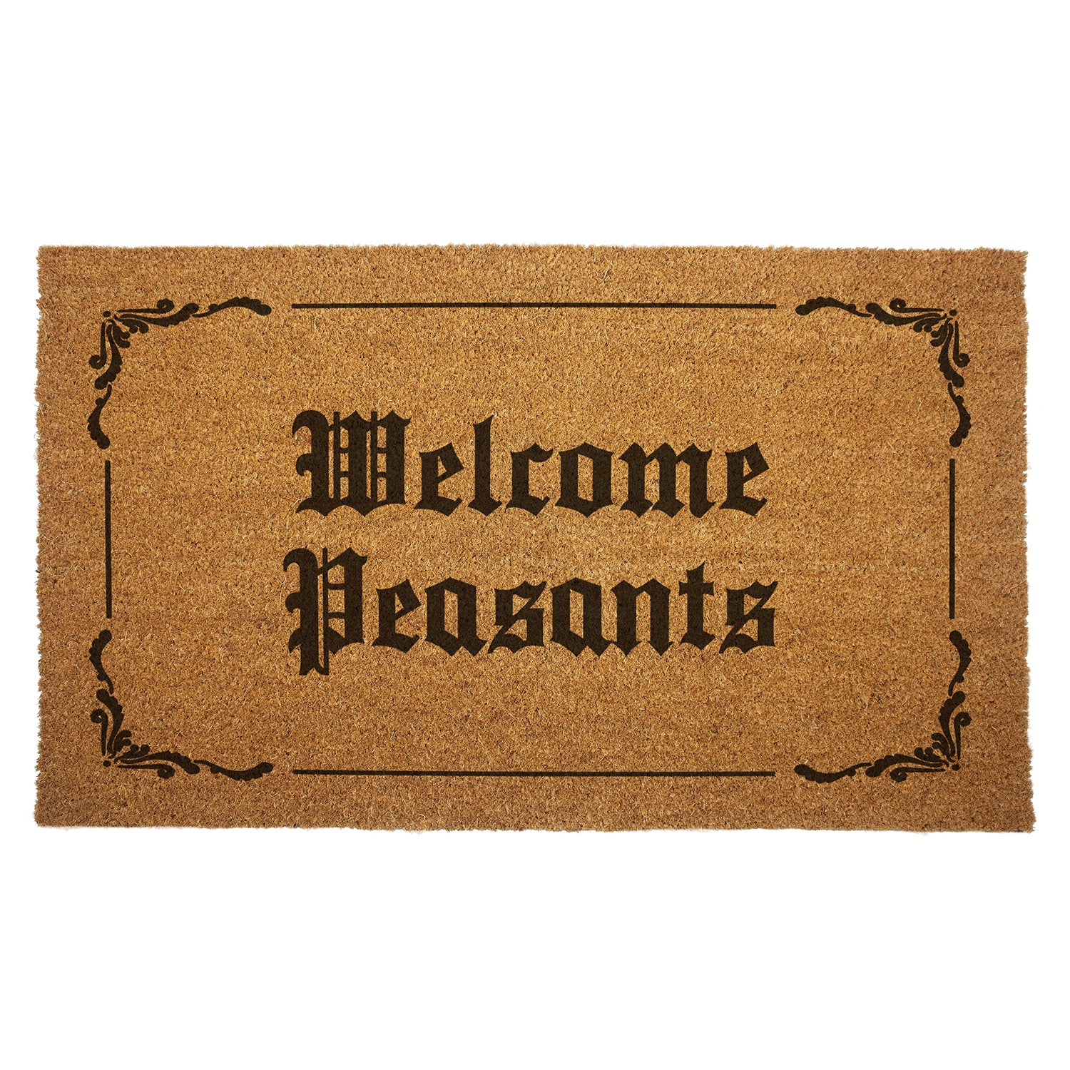 Welcome Peasants Door Mat - Shady Front