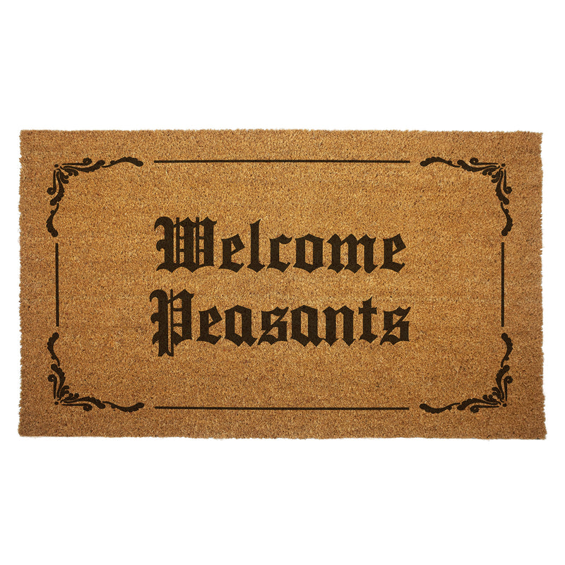 Welcome Peasants Door Mat Wholesale Supplier - Shady Front