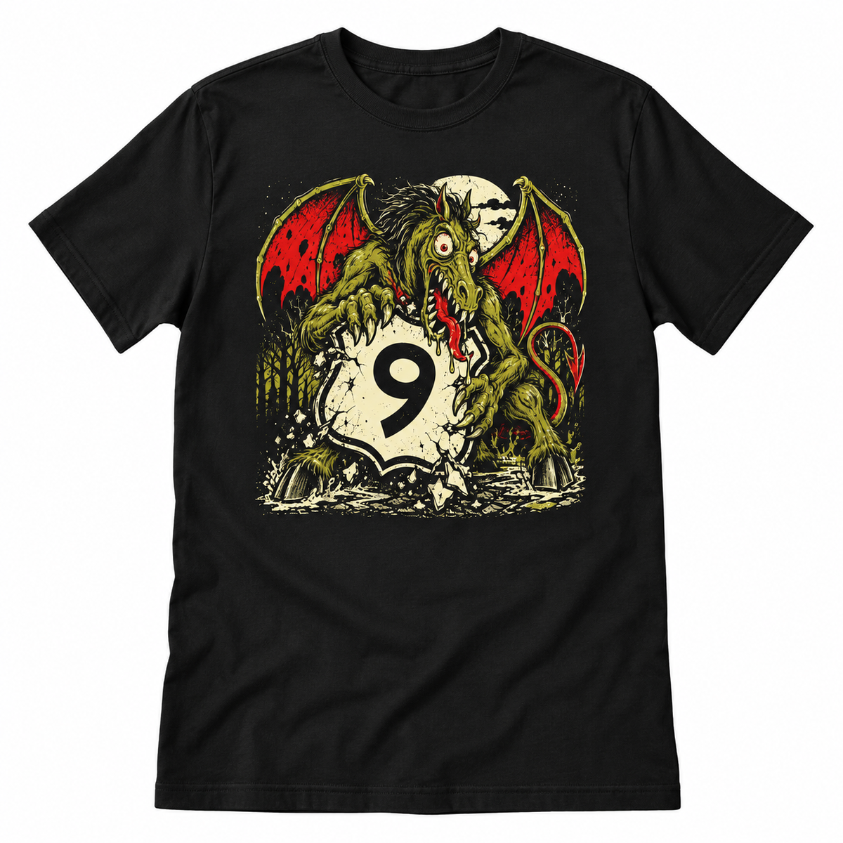 Wholesale Welcome to the Pines Jersey Devil T-Shirt - Shady Front