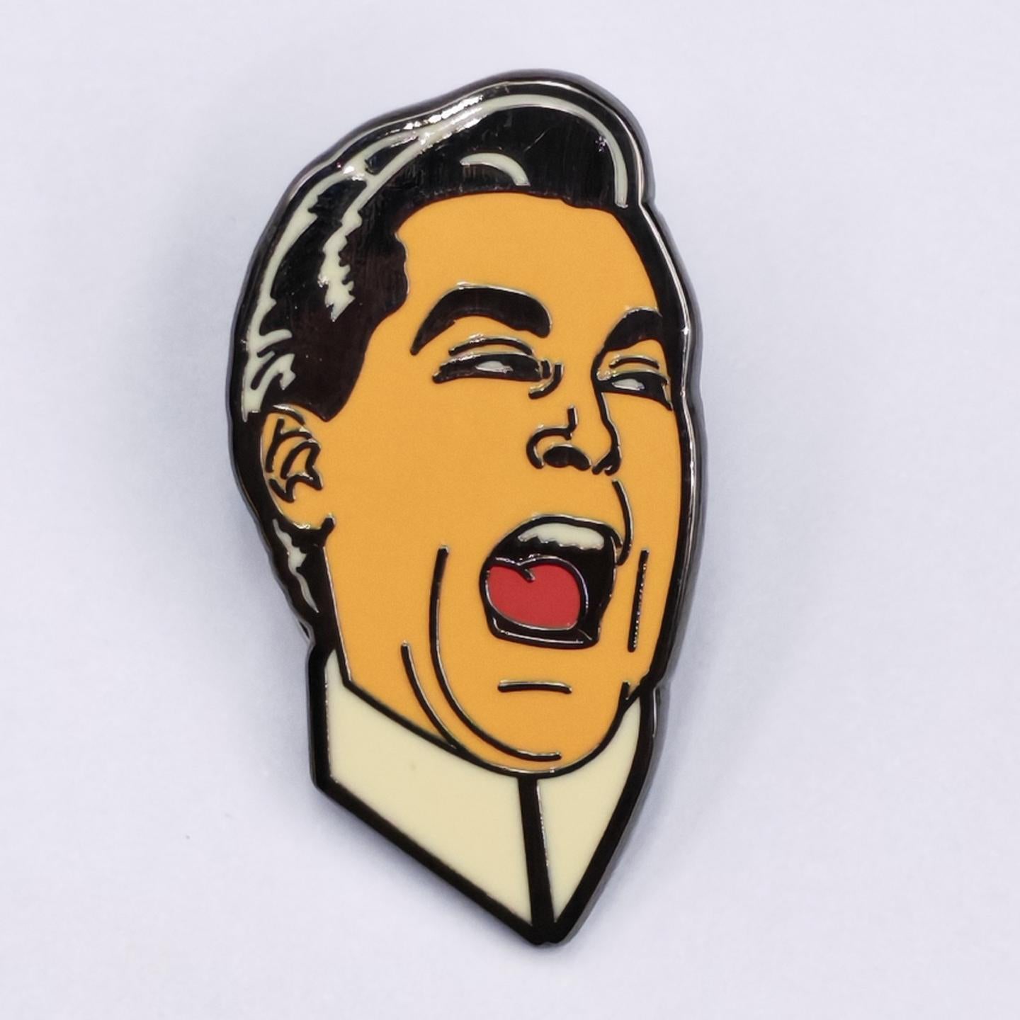 Wholesale What Do You Mean I'm Funny Enamel Pin - Shady Front