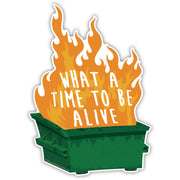 What a Time to Be Alive Car Magnet - Shady Front