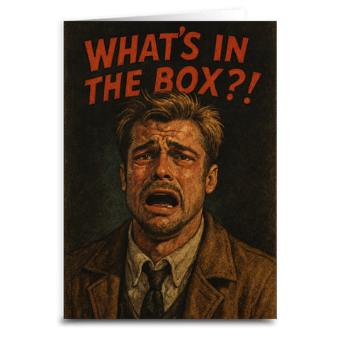 What's in the Box?! Greeting Card