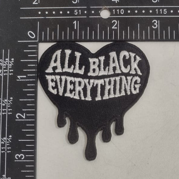 All Black Everything Patch - Shady Front