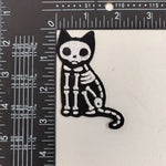 Skeleton Cat Patch