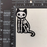 Skeleton Cat Patch