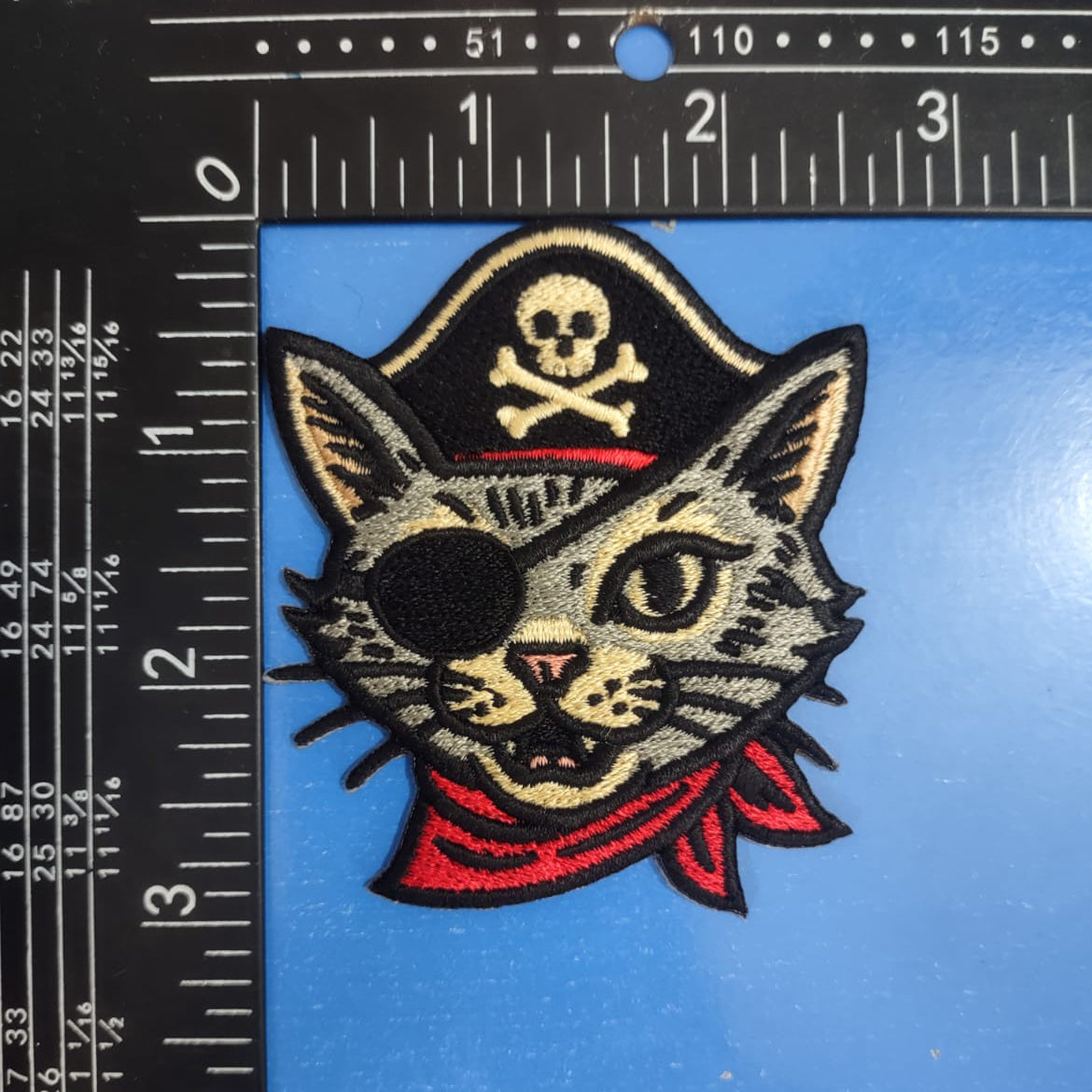 Pirate Cat Patch - Shady Front