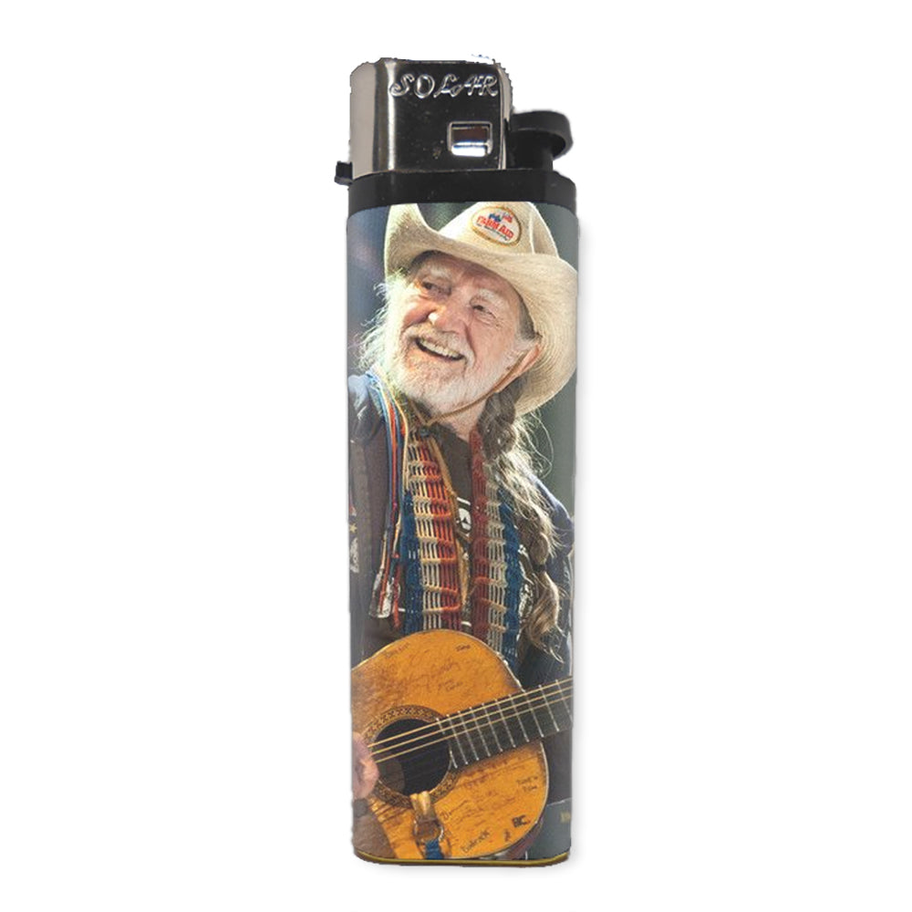Willie Nelson Basic Lighter - Shady Front