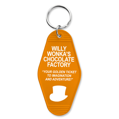 Willy Wonka's Chocolate Factory Room Keychain