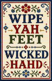 Wholesale Wipe Yah Feet Wicked Hahd Print - Shady Front