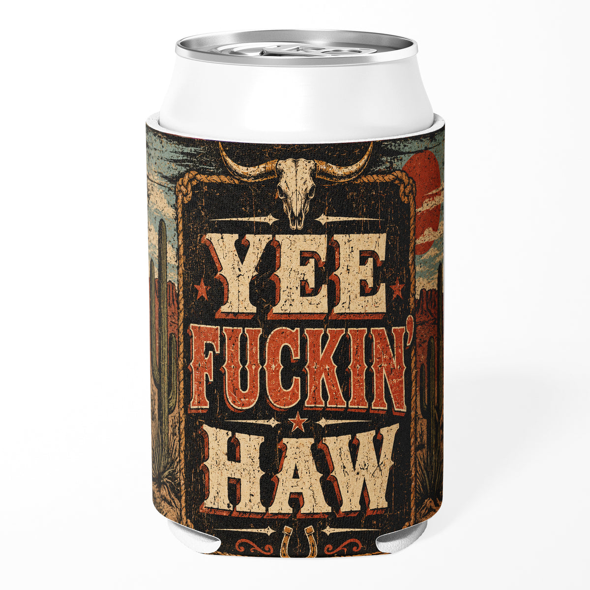 Wholesale Yee F--kin' Haw Can Cooler - Shady Front
