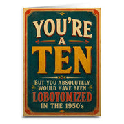 You're Not as Old as You Will Be Next Year Birthday Card