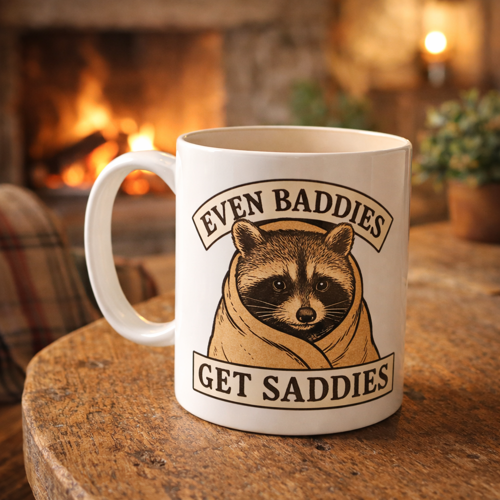 Even Baddies Get Saddies Mug - Shady Front