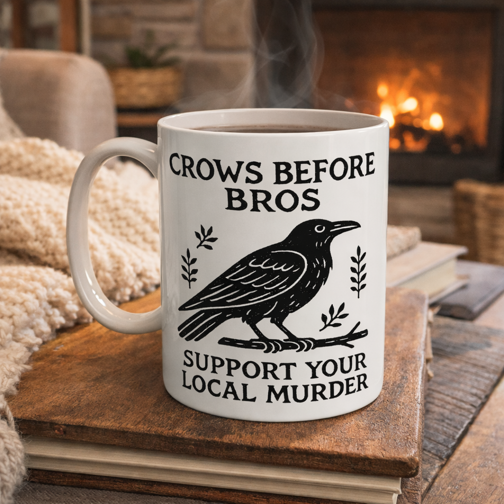 Crows Before Bros Mug - Shady Front