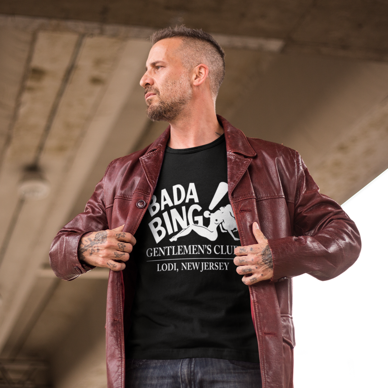 Bada Bing Gentlemen's Club T-Shirt - Shady Front