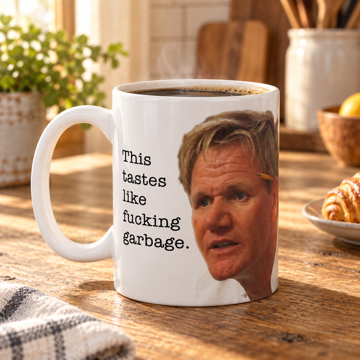 Wholesale This Tastes Like F--king Garbage Mug - Shady Front