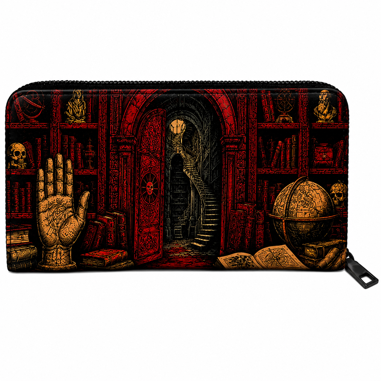 Wholesale Forbidden Library Clutch Wallet - Shady Front