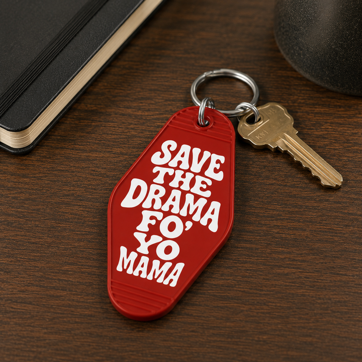 Wholesale Save the Drama Room Keychain - Shady Front