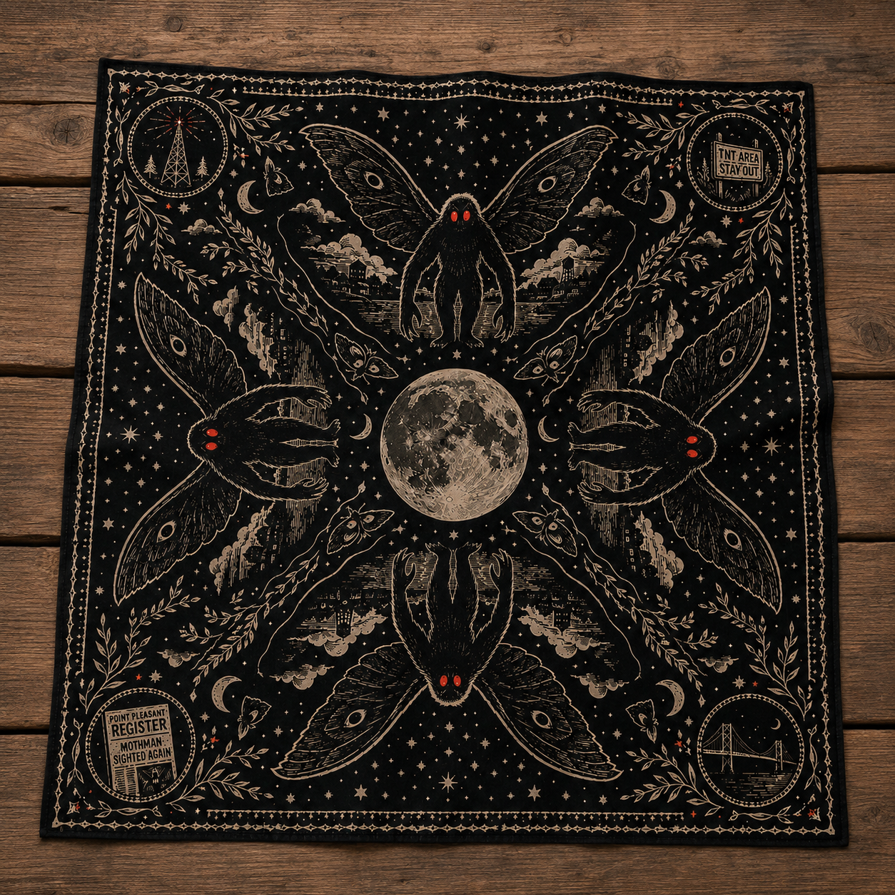 Mothman Bandana