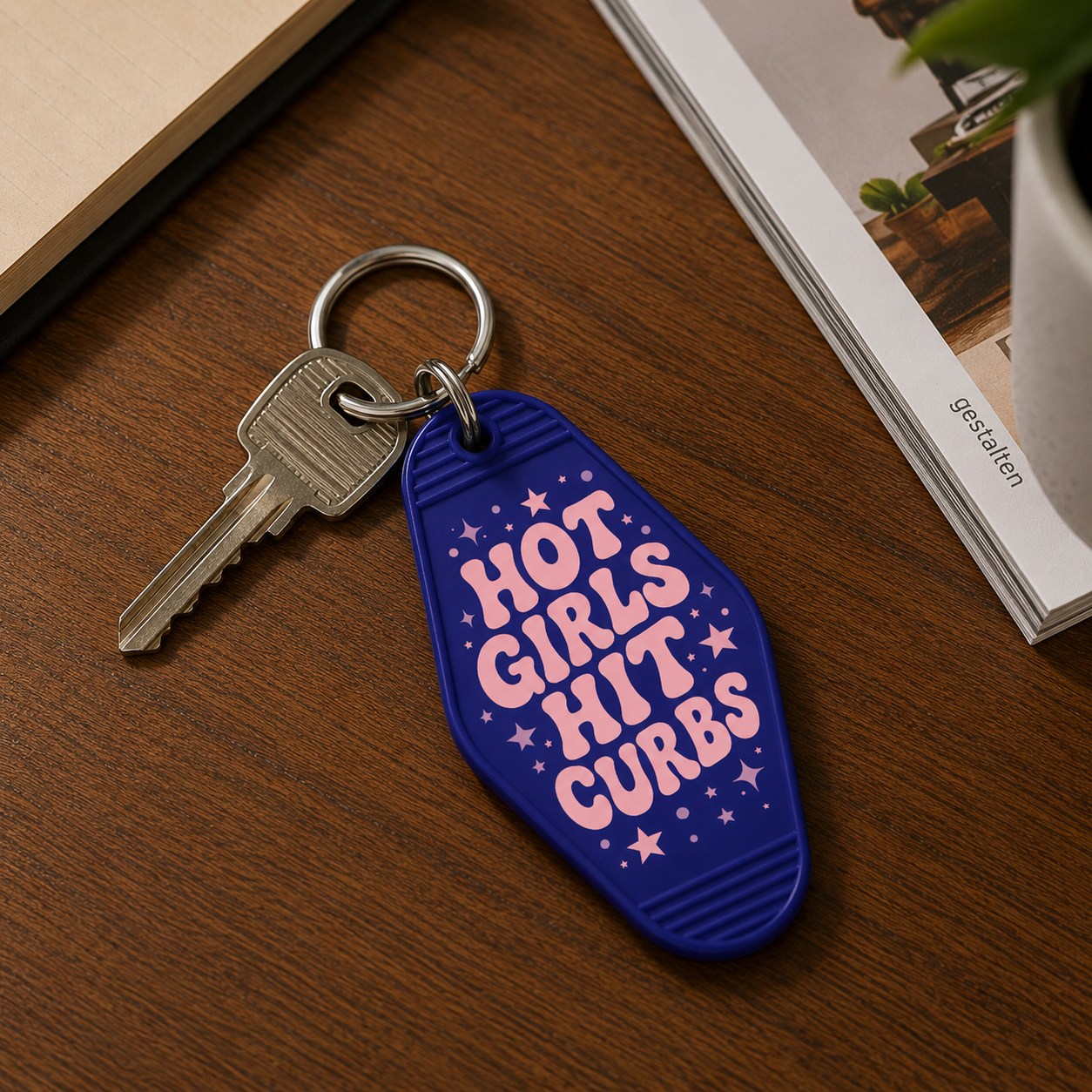 Wholesale Hot Girls Hits Curbs Room Keychain - Shady Front